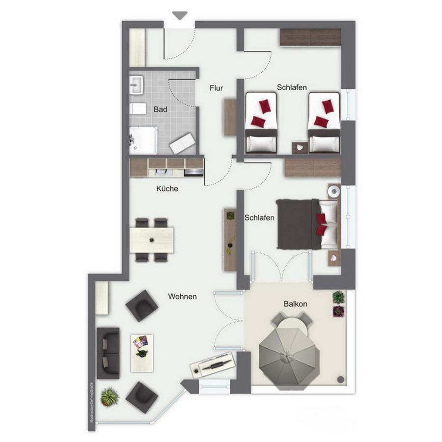 Duenenblick Wohnung 27 Болтенхаген Екстериор снимка